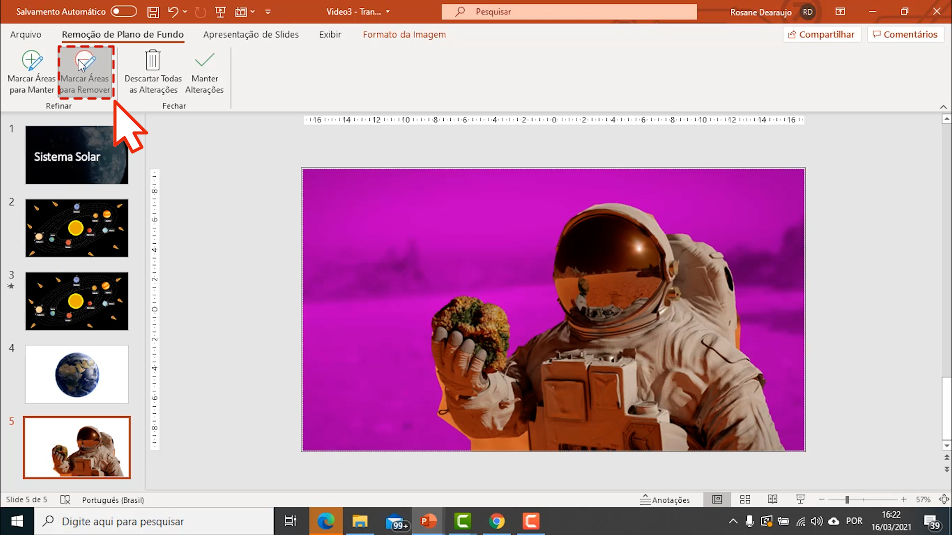 Como remover o fundo de uma imagem no PowerPoint - passo8